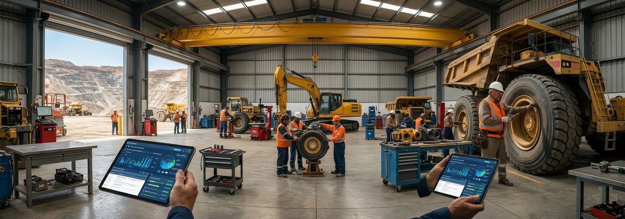 Cómo el Peso de la Tolva de Camiones OHT Impacta Directamente en los Neumáticos OTR en Minería