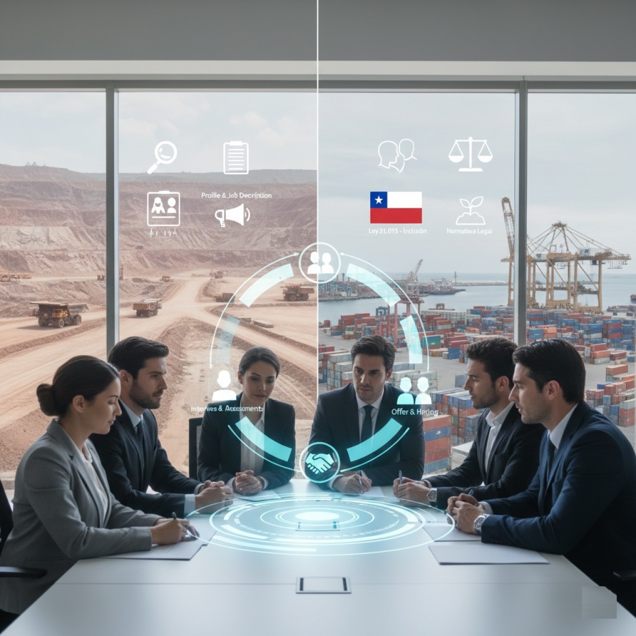 ¿Cuáles son las etapas de un proceso de reclutamiento y selección de personal en Chile?