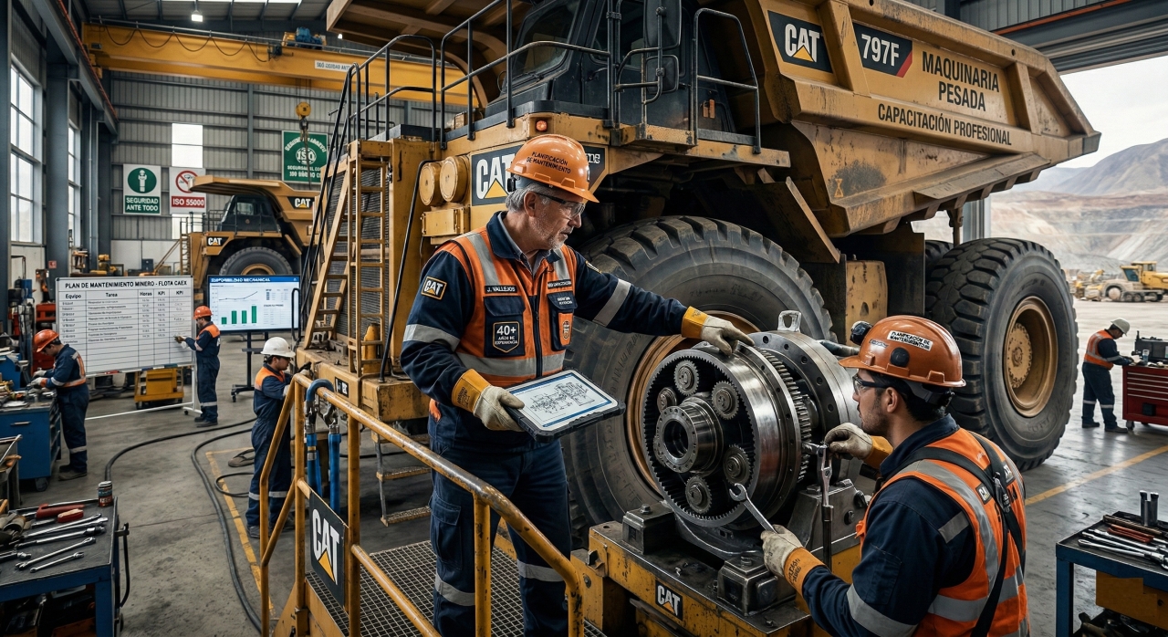 Guía de Planificación de Mantenimiento de Maquinaria Minera: Gestión de Activos y Disponibilidad