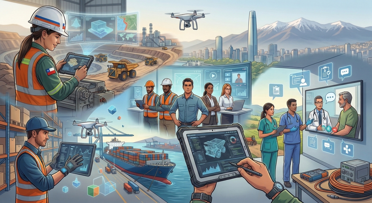 Alfabetización Digital en Chile 2026: Guía de Competencias para el Mundo Laboral