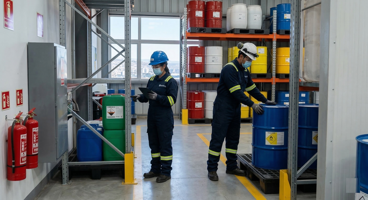 ¿Qué dice el Decreto Supremo 43 sobre el almacenamiento de sustancias peligrosas en Chile?