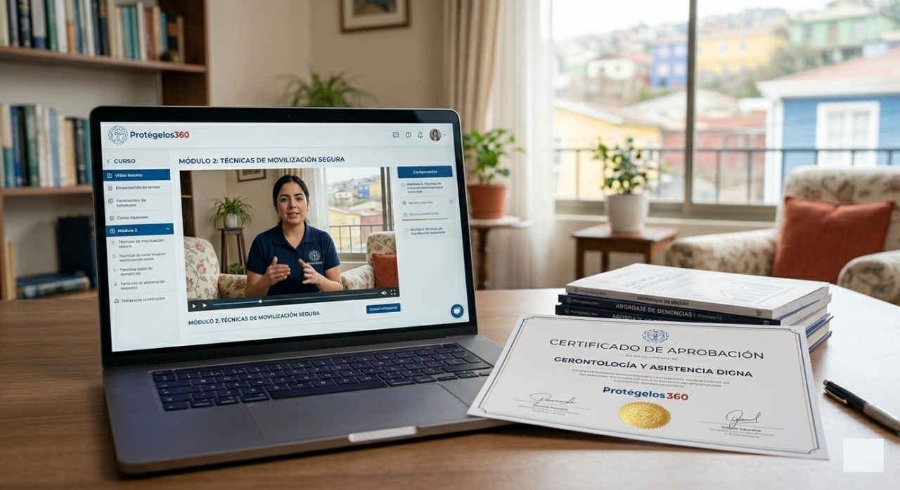 Curso de Cuidado Adulto Mayor: Asistencia Digna y Gerontología (Online)