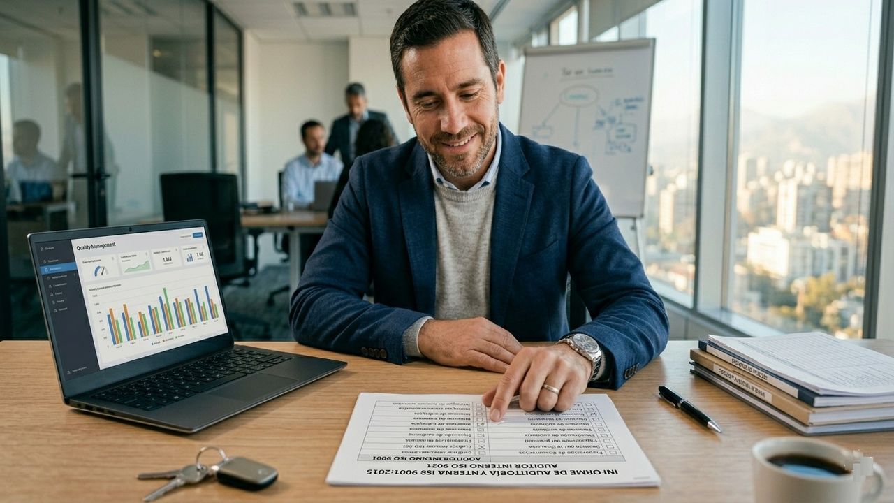 ¿Cuánto gana un auditor interno ISO 9001 en Chile en 2026?