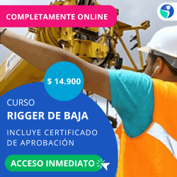 publicidad Curso Rigger de Baja