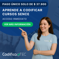 publicidad Codificar Curso SENCE 