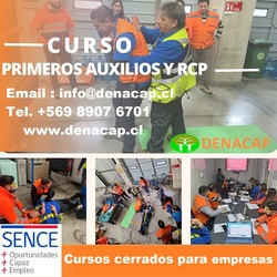 publicidad CURSO DE PRIMEROS AUXILIOS Y RCP